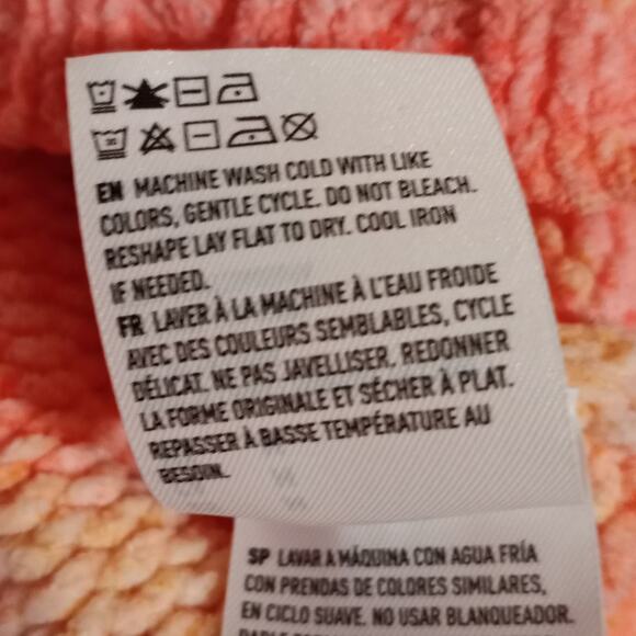 AMERICAN EAGLE Boxy Fit Chenille Pullover Sweater M  CottageCore Campy Fairy - Picture 7 of 7